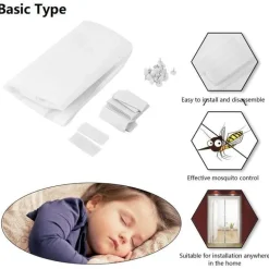 Magnetisches Moskitonetz – Freihändiger automatischer Insektenschutz