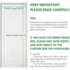 Magnetisches Moskitonetz – Freihändiger automatischer Insektenschutz