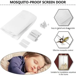 Magnetisches Moskitonetz – Freihändiger automatischer Insektenschutz