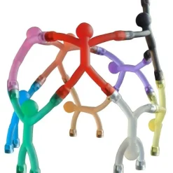 Magnetisches Stressabbau-Spielzeugset - 3-teiliges Anti-Angst-Zappelspielzeug