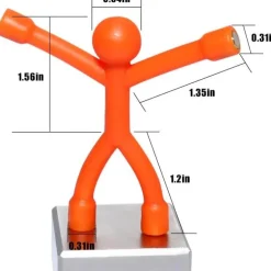 Magnetisches Stressabbau-Spielzeugset - 3-teiliges Anti-Angst-Zappelspielzeug