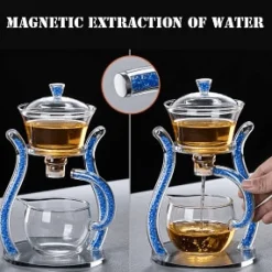 Magnetisches Tee-Ei aus Kristallglas – Elegantes Getränke-Accessoire