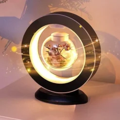 Magnetschwebe-Blumenlampe - Schwebendes Lichtdekor