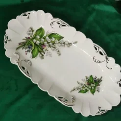 Maiglöckchen-Geschirrset – Elegante florale Geschirrkollektion