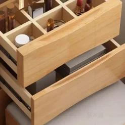 Makeup Organizer - Jewelry Storage Tower with Pull-Out Drawers