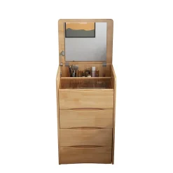 Makeup Organizer - Jewelry Storage Tower with Pull-Out Drawers