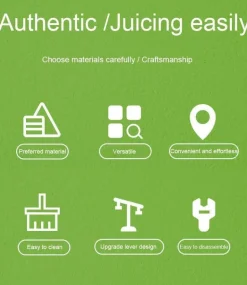 Manueller Fruchtentsafter – Einfaches Entsaftungswerkzeug