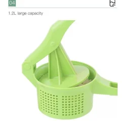 Manueller Gemüse- und Fruchtsaftbereiter - Hand-Entsafter