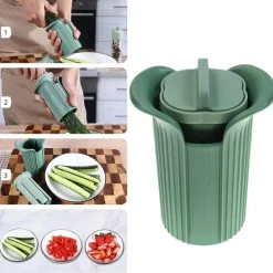 Manueller Gemüseschneider - Multifunktionale Easy Chop Pump