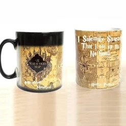 Marauders Map Farbwechselbecher - Magische Heißgetränketasse als Geschenk