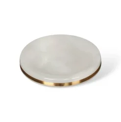 Marble Bathroom Set - Elegant Natural Decor Accessories