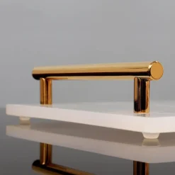 Marble Bathroom Set - Elegant Natural Decor Accessories