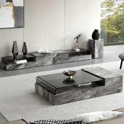 Marmor-Couchtisch – elegantes Michèle-Design