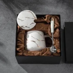 Marmor-Kaffeetassen-Set – Elegante Keramiktassen-Kollektion