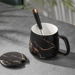 Marmor-Kaffeetassen-Set – Elegante Keramiktassen-Kollektion