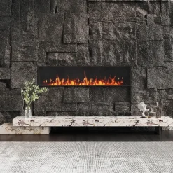 Marmor-TV-Ständer - Modernes Berenger Entertainment Center