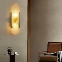 Marmor-Wandleuchte - Elegantes Osvaldo-Design