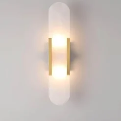 Marmor-Wandleuchte - Elegantes Osvaldo-Design