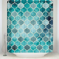 Marokkanischer Palast Duschvorhang - Schickes Badezimmerdekor