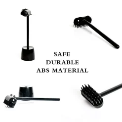 Massagebürste zur Katzenpflege – Interaktives Haustierspielzeug mit Ständer