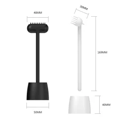 Massagebürste zur Katzenpflege – Interaktives Haustierspielzeug mit Ständer