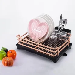 Mattes Abtropfgestell – Stilvoller Küchen-Organizer