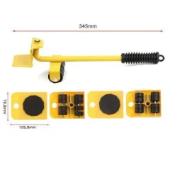 Möbelheber-Werkzeugsatz - 5-teilige Umzugshilfen