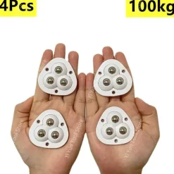 Möbeltransportrollen – selbstklebende Drehrollen zum Heben schwerer Lasten