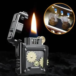 Mechanisches Kerosinfeuerzeug - Vintage Fire Flick Design