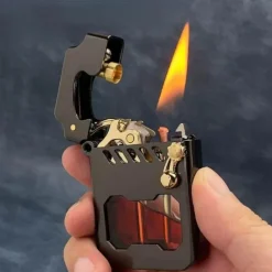 Mechanisches Retro-Feuerzeug – Klassischer Flammenzünder