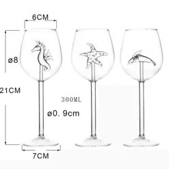 Meerestiere Brille - Delfin Seepferdchen Seestern Design