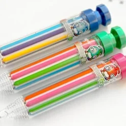 Mehrfarbiger Kinderstift – Lustiges, einziehbares Künstlerzubehör für Kinder