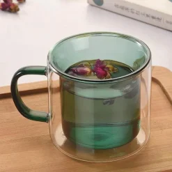 Mehrfarbiges Weinglas-Set – Vielseitiges Trinkgeschirr für Tee, Kaffee, Cocktails, Spirituosen