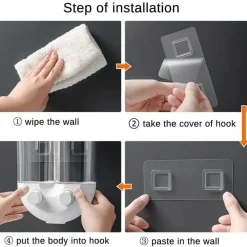 Mehrkornspender - Transparente Aufbewahrungslösung zur Wandmontage