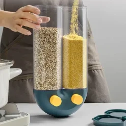 Mehrkornspender - Transparente Aufbewahrungslösung zur Wandmontage