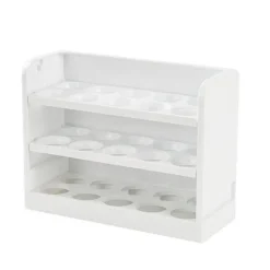 Mehrschichtige, praktische Eier-Kühlschrank-Organizerbox