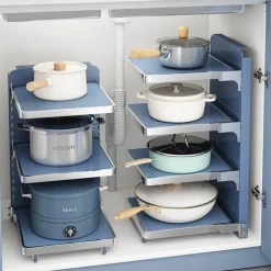 Mehrschichtiger Küchen-Organizer – Intelligentes Lagerregal