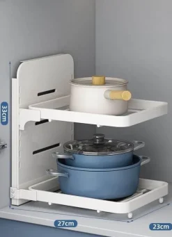 Mehrschichtiger Küchen-Organizer – Intelligentes Lagerregal