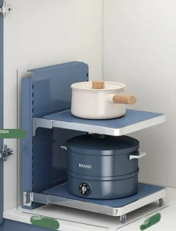 Mehrschichtiger Küchen-Organizer – Intelligentes Lagerregal