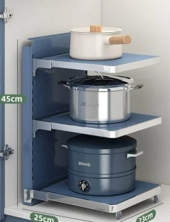 Mehrschichtiger Küchen-Organizer – Intelligentes Lagerregal