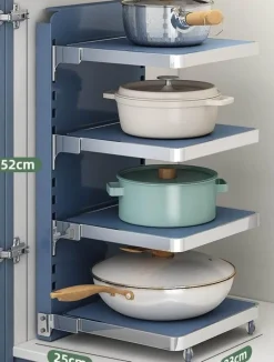 Mehrschichtiger Küchen-Organizer – Intelligentes Lagerregal