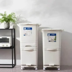 Mehrschichtiger Mülleimer mit großer Kapazität
