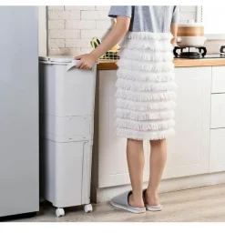 Mehrschichtiger Mülleimer mit großer Kapazität