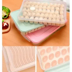 Mehrschichtiger Vorratsbehälter für Lebensmittel – stapelbarer Meal-Prep-Organizer