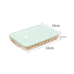 Mehrschichtiger Vorratsbehälter für Lebensmittel – stapelbarer Meal-Prep-Organizer