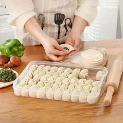 Mehrschichtiger Vorratsbehälter für Lebensmittel – stapelbarer Meal-Prep-Organizer