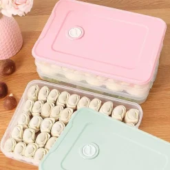 Mehrschichtiger Vorratsbehälter für Lebensmittel – stapelbarer Meal-Prep-Organizer