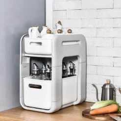 Mehrschichtiges, modernes und elegantes Lagerregal für Zuhause