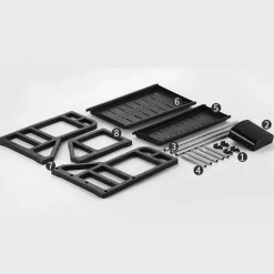 Mehrstöckiges Küchenregal – platzsparendes Organizer-Regal