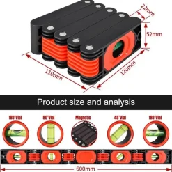 Mehrwinkel-Nivellierwerkzeug - Präzisionsmessgerät